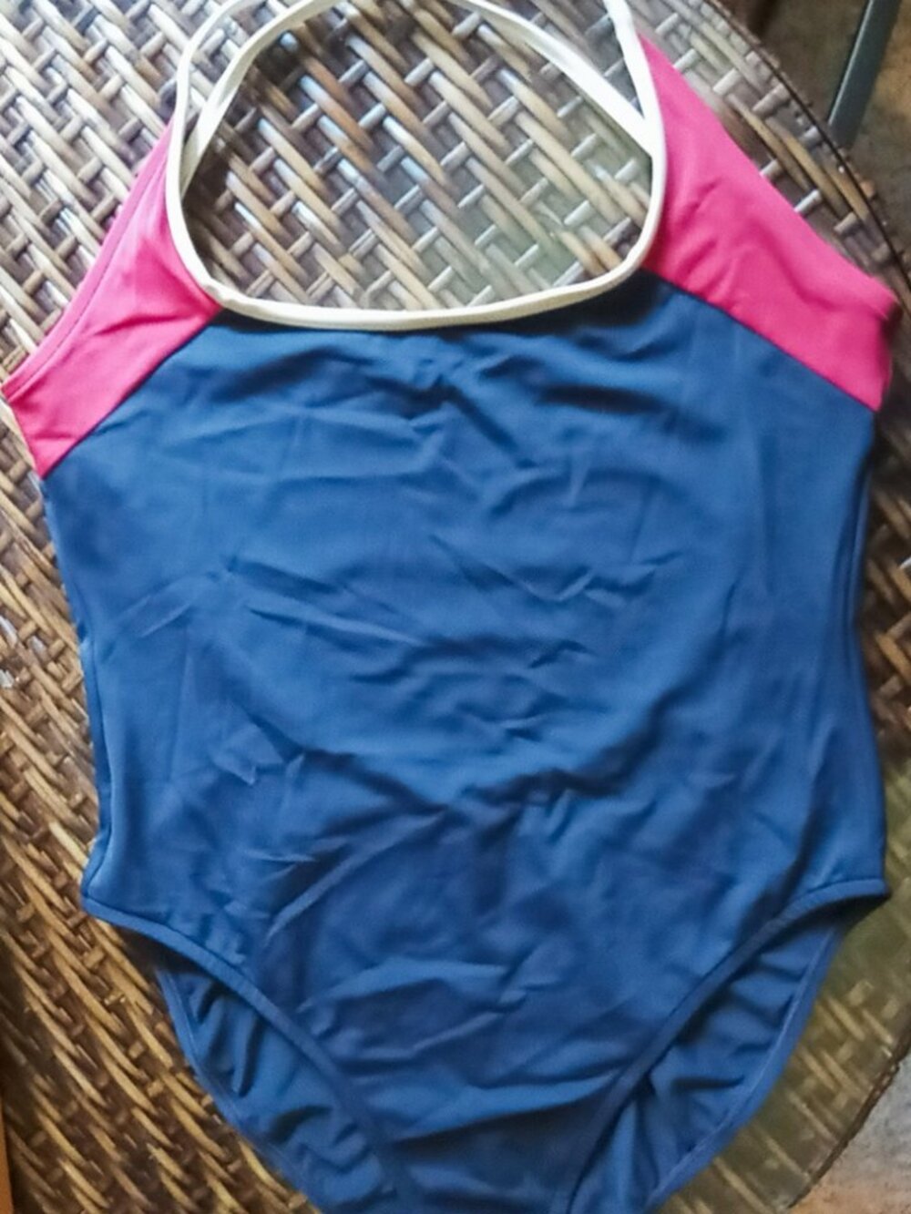 Victoria's Secret Sexy & Sporty 1-Piece Red, White & Blue Swimsuit Beach Travel - Picture 3 of 16